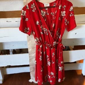 Sienna Sky Red Sundress